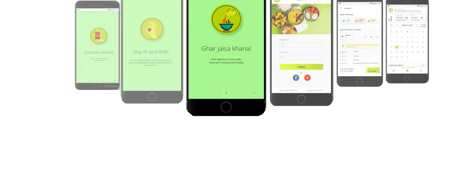 Aharam — Food Service App case study board 3 of 3