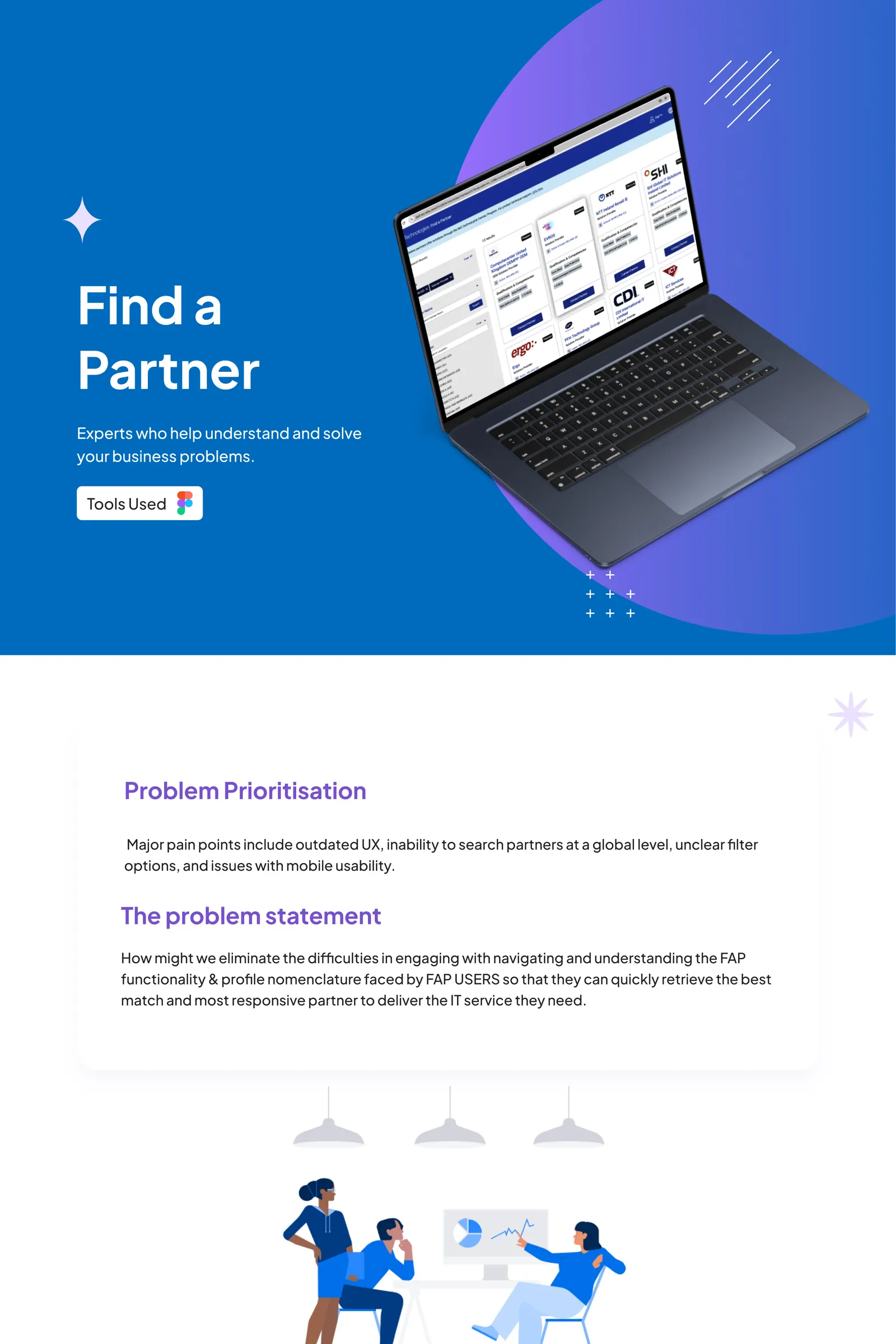 Dell — Find A Partner case study board 1 of 7