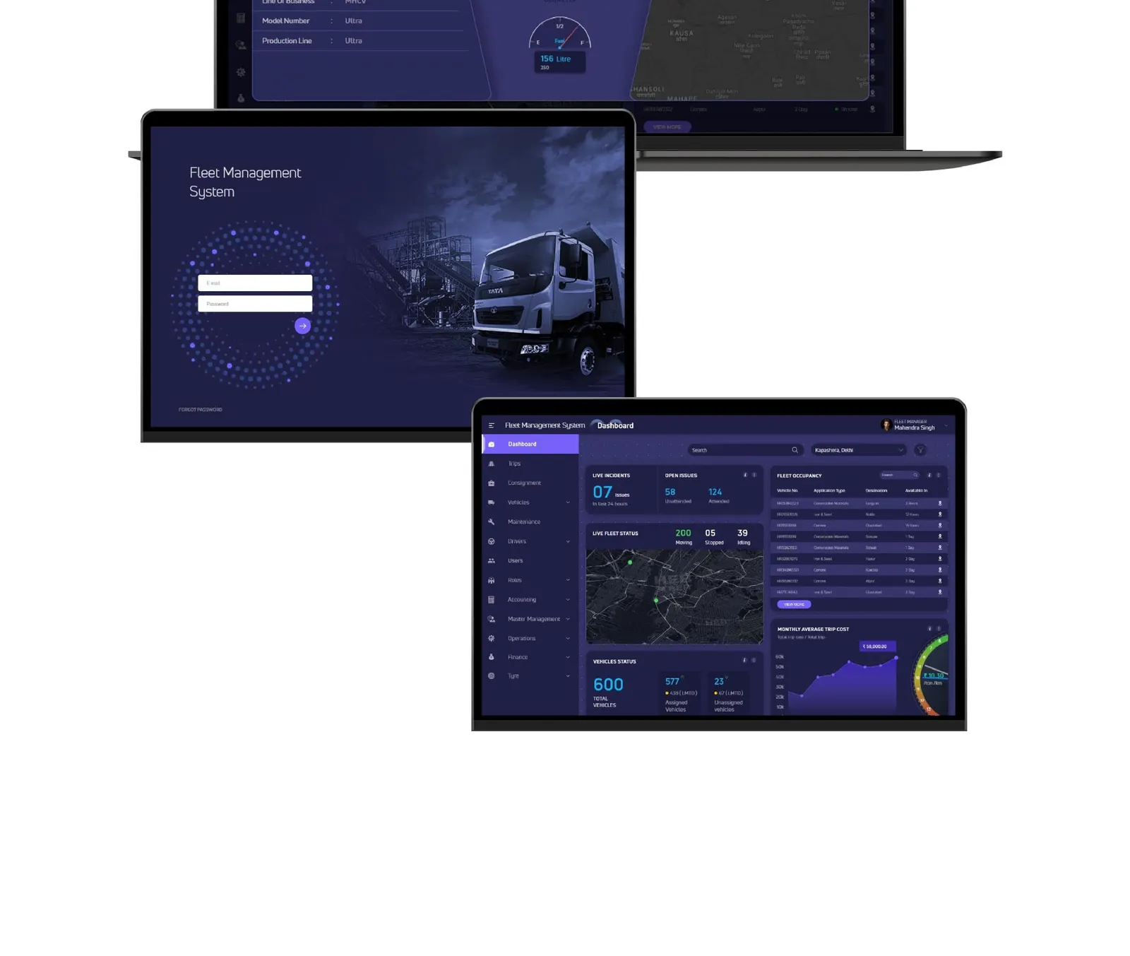 Fleet Management System case study board 3 of 3