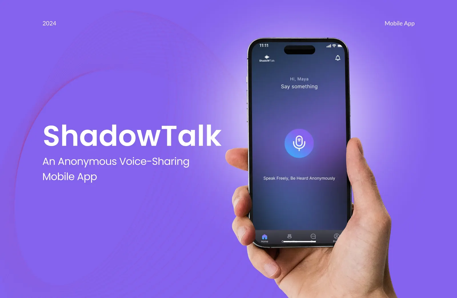 ShadowTalk case study board 1 of 12